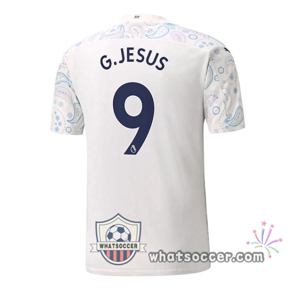 Manchester City (G.JESUS 9) Third Soccer Jerseys 2020-2021
