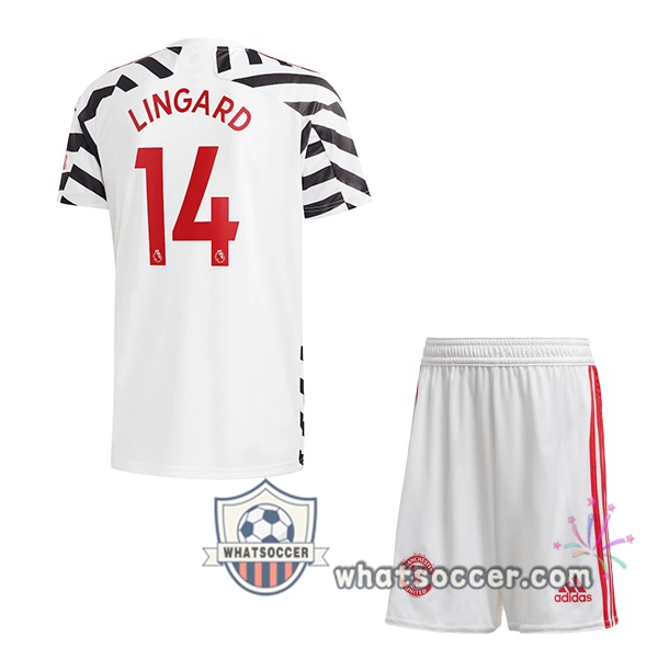 Manchester United (Lingard 14) Kids Third Soccer Jerseys 2020-2021