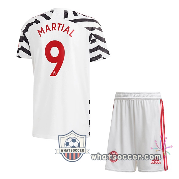 Manchester United (Martial 9) Kids Third Soccer Jerseys 2020-2021
