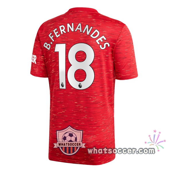 Manchester United (B.Fernandes 18) Home Soccer Jerseys 2020-2021