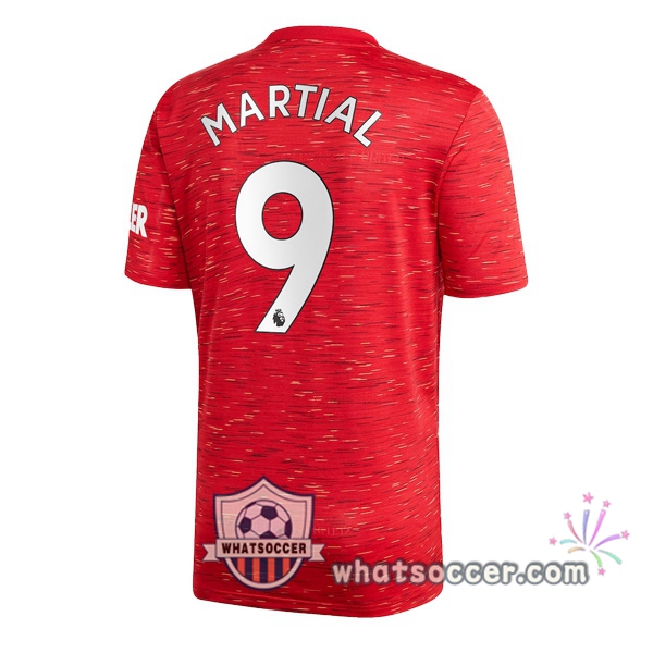 Manchester United (Martial 9) Home Soccer Jerseys 2020-2021