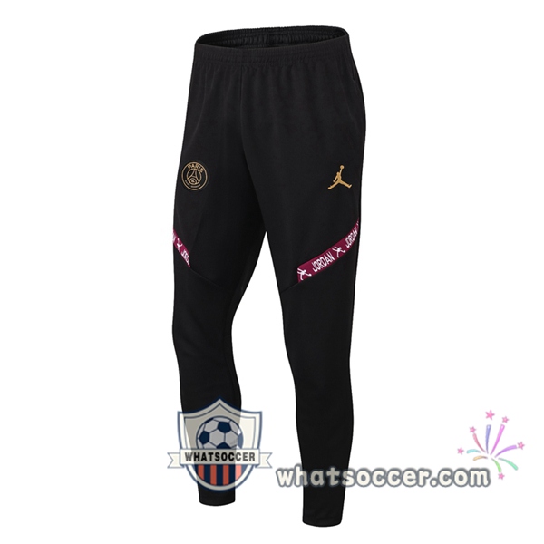 JORDAN Paris PSG Black Purple Soccer Pants 2020-2021