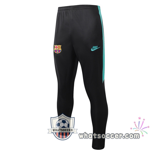FC Barcelona Black Green Soccer Pants 2020-2021