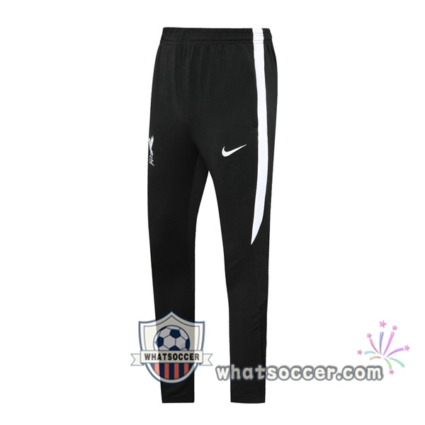 FC Liverpool Black White Soccer Pants 2020-2021