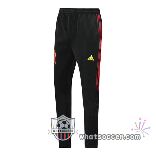 Belgium Black Soccer Pants 2020-2021