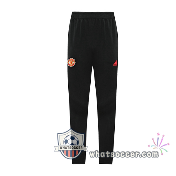 Manchester United Black Red Soccer Pants 2020-2021