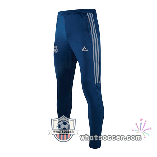 Real Madrid Blue Soccer Pants 2020-2021