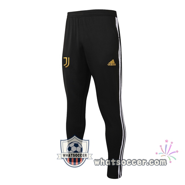 Juventus Black Yellow Soccer Pants 2020-2021