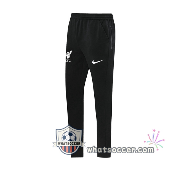 FC Liverpool Black Soccer Pants 2020-2021