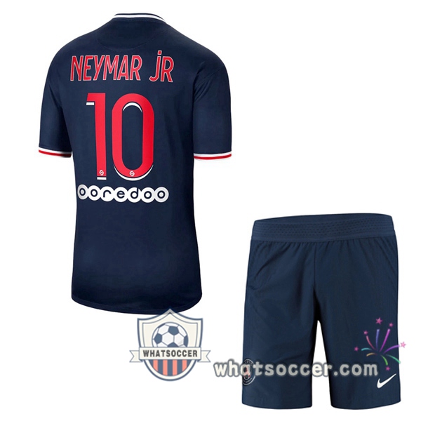 PSG (Neymar Jr 10) Kids Home Soccer Jerseys 2020-2021