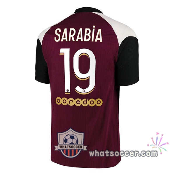 Paris PSG (Sarabia 19) Third Soccer Jerseys 2020-2021