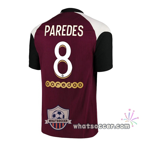 Paris PSG (Paredes 8) Third Soccer Jerseys 2020-2021