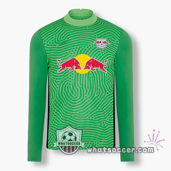 RB Leipzig Goalkeeper Soccer Jerseys Green 2020-2021
