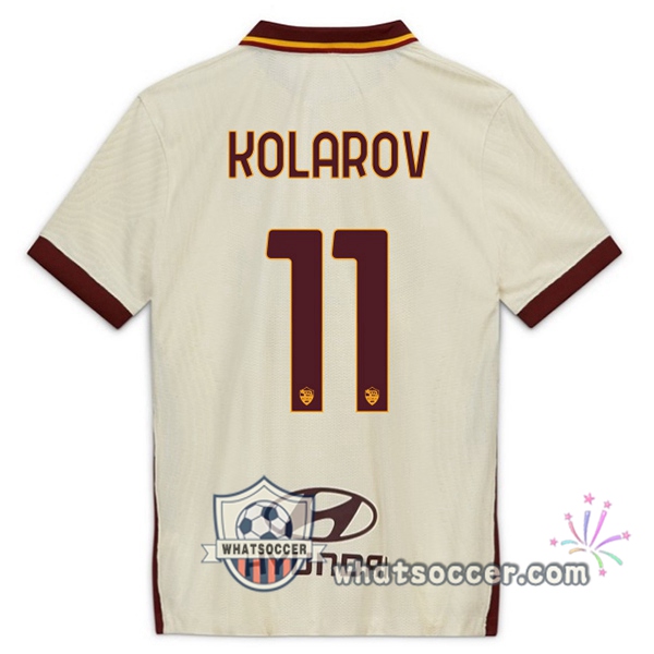 AS Roma (KOLAROV 11) Away Soccer Jerseys 2020-2021