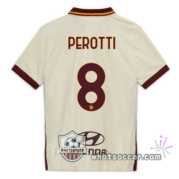 AS Roma (PEROTTI 8) Away Soccer Jerseys 2020-2021