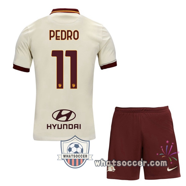 AS Roma (PEDRO 11) Kids Away Soccer Jerseys 2020-2021