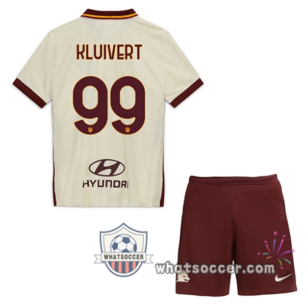 AS Roma (KLUIGreen 99) Kids Away Soccer Jerseys 2020-2021