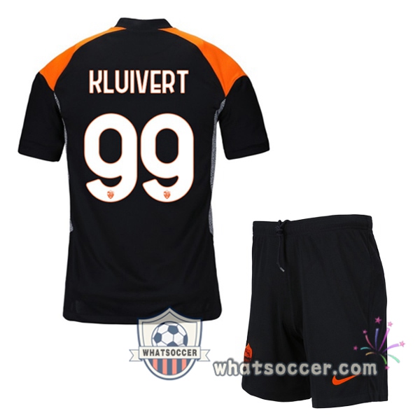 AS Roma (KLUIGreen 99) Kids Third Soccer Jerseys 2020-2021