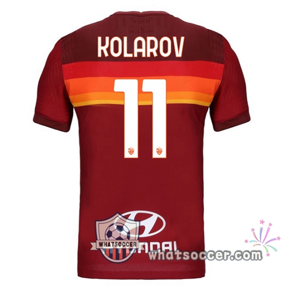 AS Roma (KOLAROV 11) Home Soccer Jerseys 2020-2021