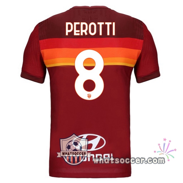 AS Roma (PEROTTI 8) Home Soccer Jerseys 2020-2021