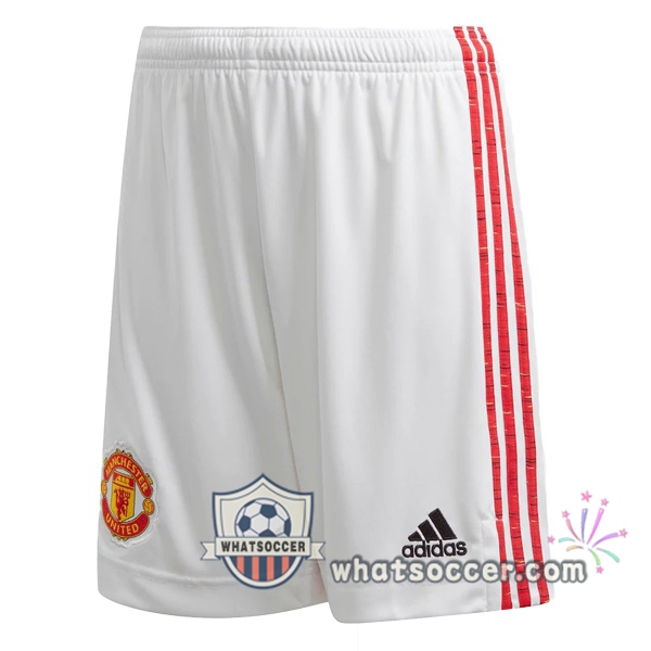 Manchester United Home Soccer Shorts 2020-2021