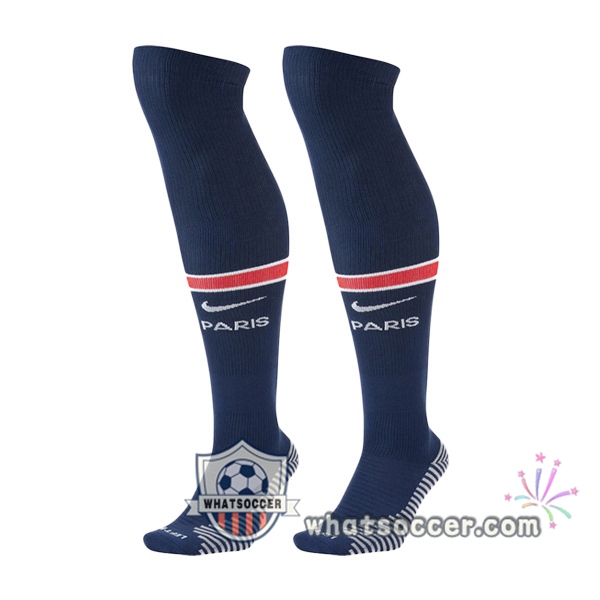 Paris PSG Home Soccer Socks 2020-2021