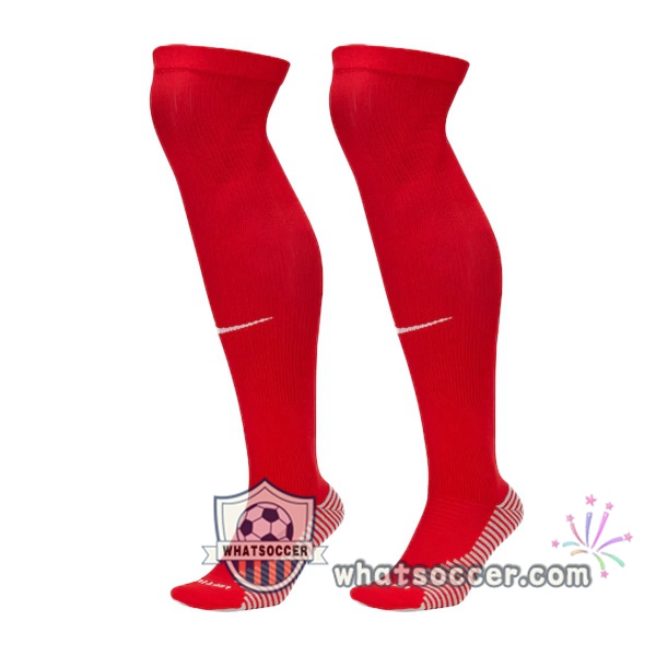 Atletico Madrid Home Soccer Socks 2020-2021