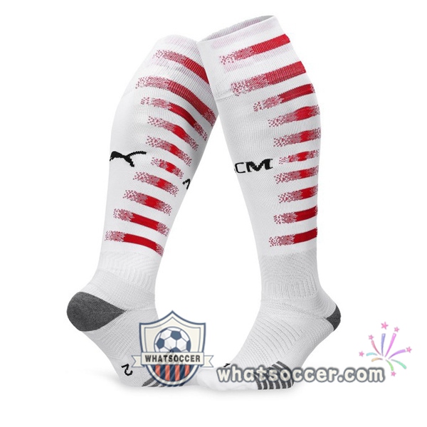 AC Milan Home Soccer Socks 2020-2021