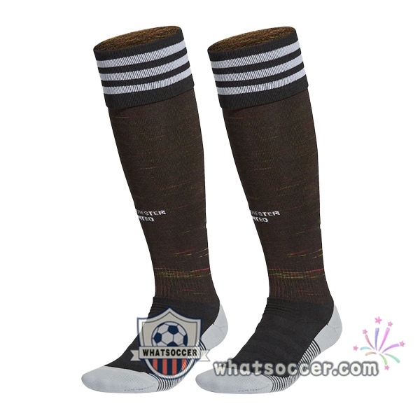 Manchester United Home Soccer Socks 2020-2021