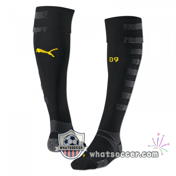Dortmund BVB Away Soccer Socks 2020-2021