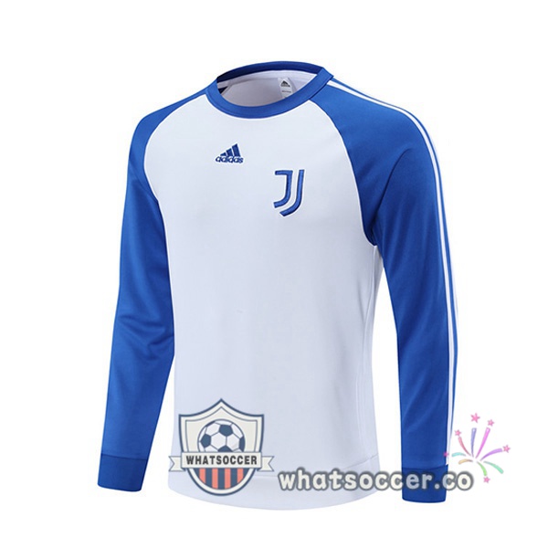 Juventus White Blue Soccer Sweater 2021-2022