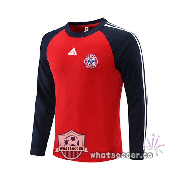 Bayern Munich Red Blue Royal Soccer Sweater 2021-2022