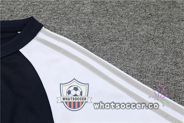 Real Madrid White Blue Tracksuit 2021-2022