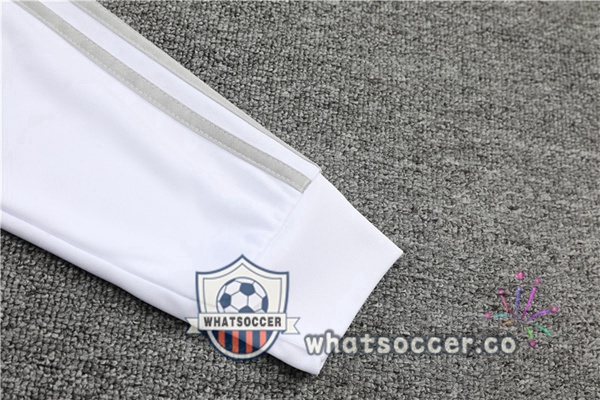 Real Madrid White Blue Tracksuit 2021-2022