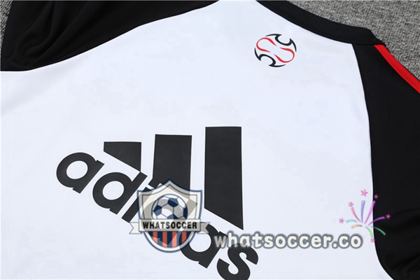 Manchester United White Black Tracksuit 2021-2022