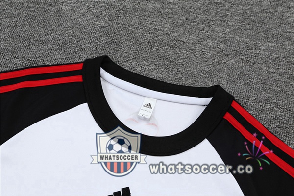 Manchester United White Black Tracksuit 2021-2022