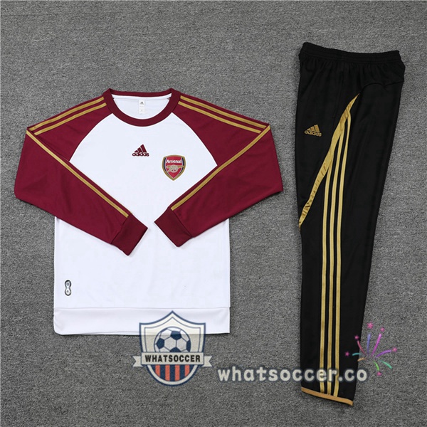 Arsenal White Tracksuit 2021-2022