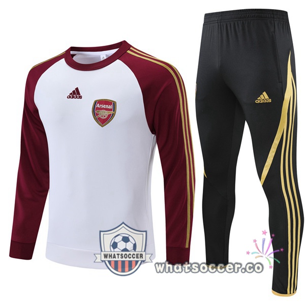 Arsenal White Tracksuit 2021-2022