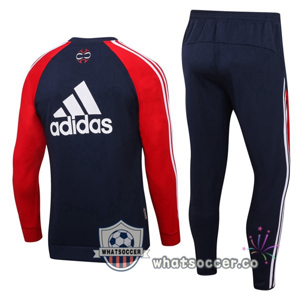 Bayern Munich Blue Royal Red Tracksuit 2021-2022
