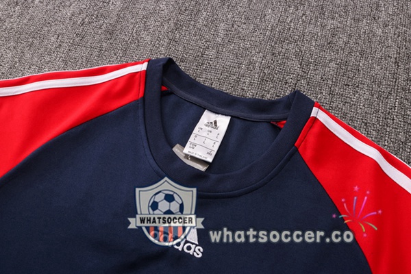 Bayern Munich Blue Royal Red Tracksuit 2021-2022