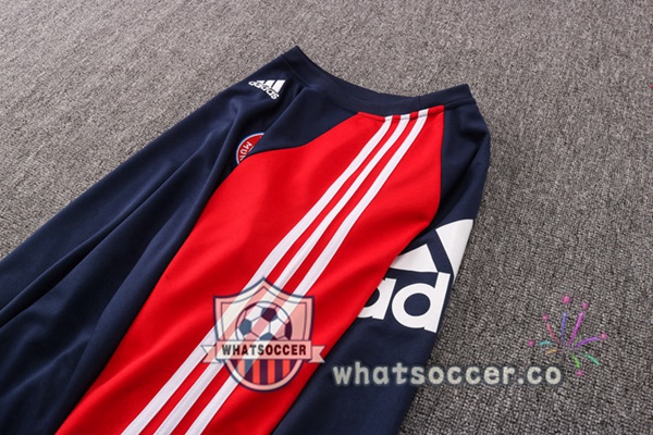 Bayern Munich Blue Royal Red Tracksuit 2021-2022