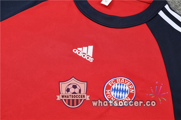 Bayern Munich Red Blue Royal Tracksuit 2021-2022