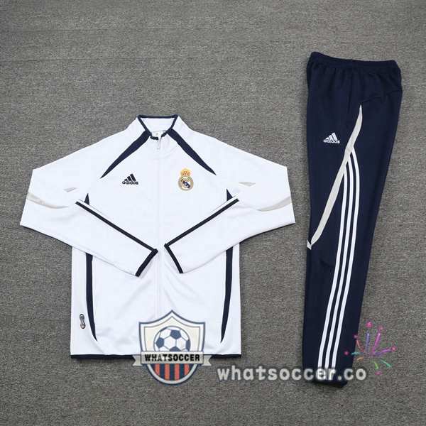 Real Madrid White Training Jacket 2021-2022