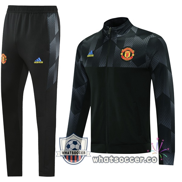 Manchester United Black Training Jacket 2021-2022