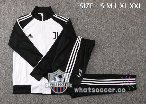 Juventus White Black Training Jacket 2021-2022
