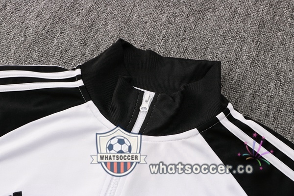Juventus White Black Training Jacket 2021-2022