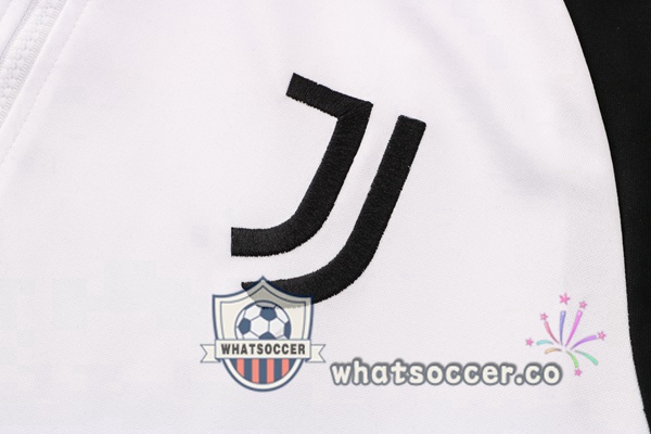 Juventus White Black Training Jacket 2021-2022