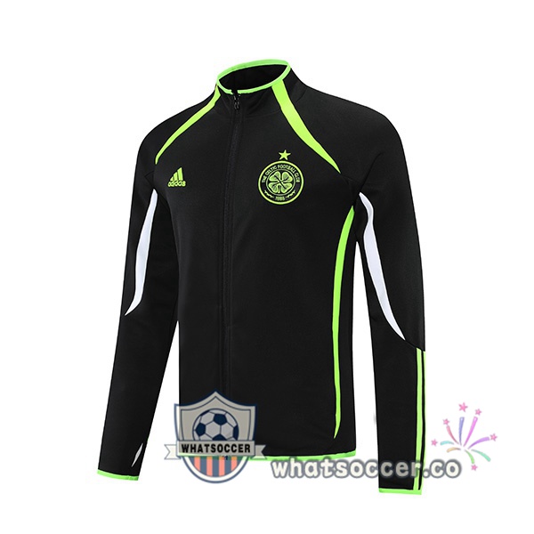 Celtic FC Black Soccer Jacket 2021-2022