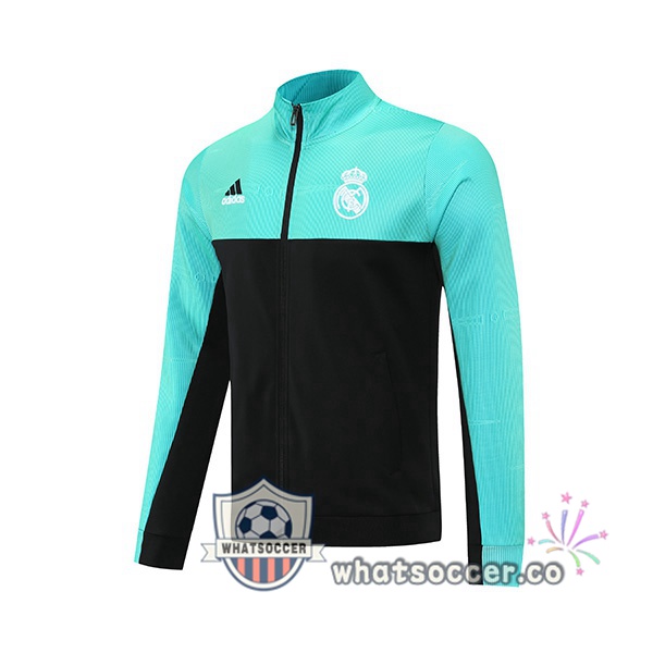 Real Madrid Green Soccer Jacket 2021-2022