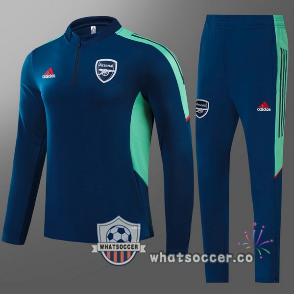 Arsenal Kids Blue Royal Tracksuit 2021-2022